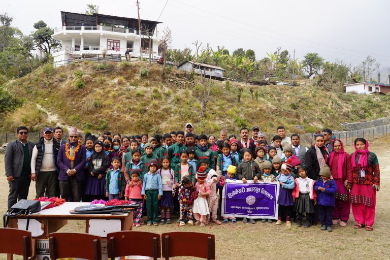 Village school community gathering